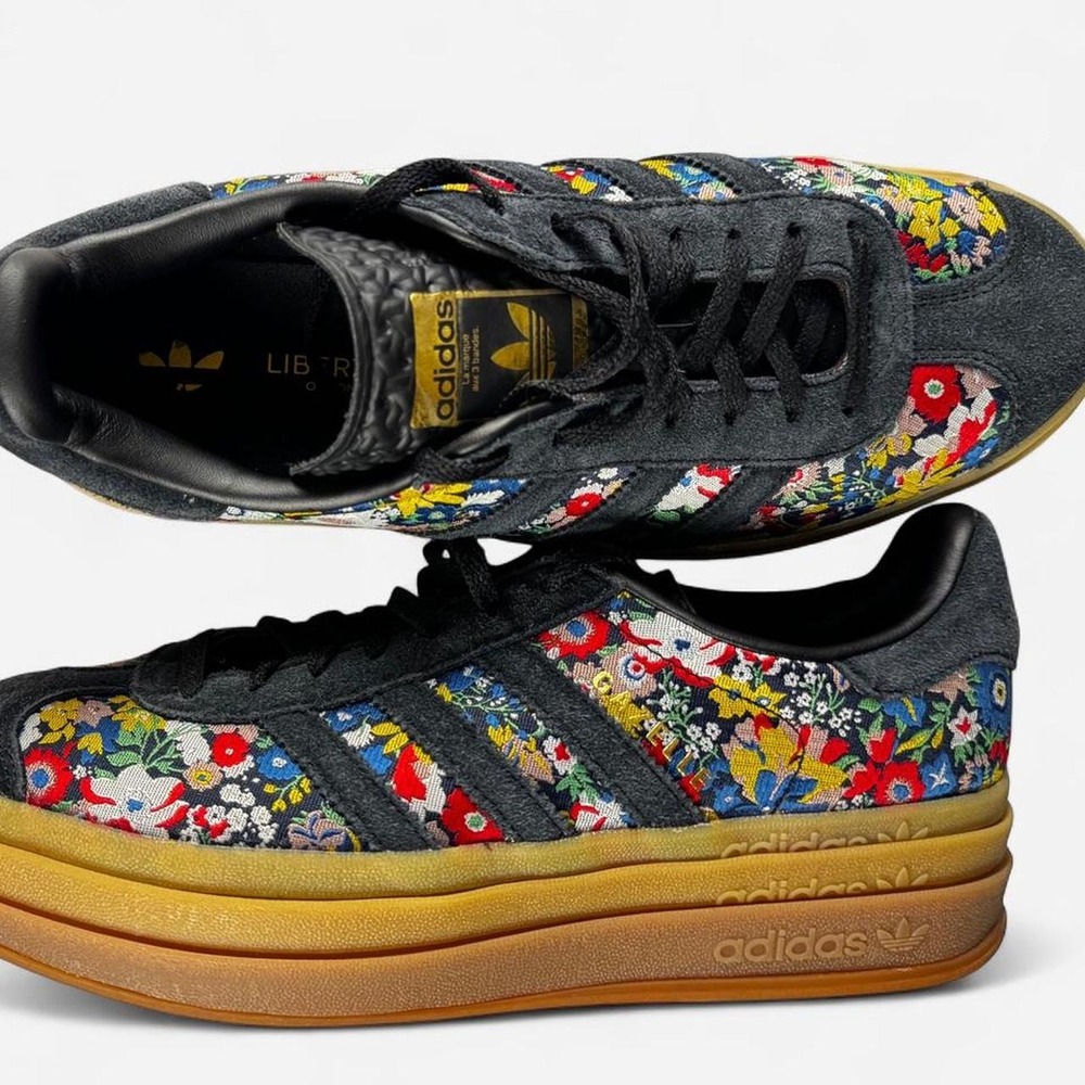 adidas x Liberty London Gazelle Bold Floral Sneakers Women's 10.5